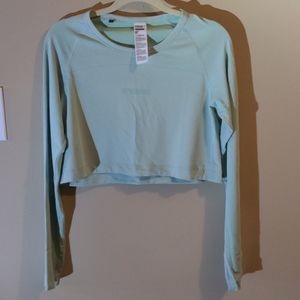 Gymshark long sleeve crop